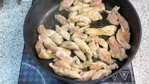 Зажарка из куриного Филе| Сельдерея | Лука