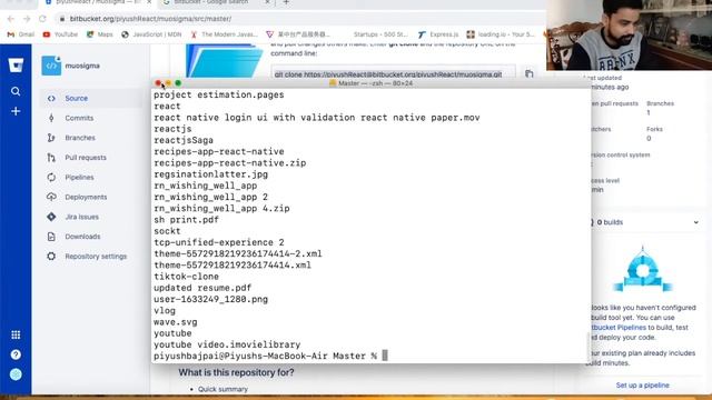 Git Tutorial for Beginners In Hindi | BitBucket