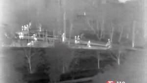 Видео с тепловизионного бинокля ATN BINOX 4T 2-8x на 250 м