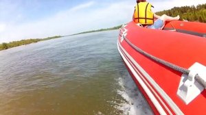 РИБ SkyBoat 440 RL + Suzuki DF 9.9 (20) BRS обкатка 2