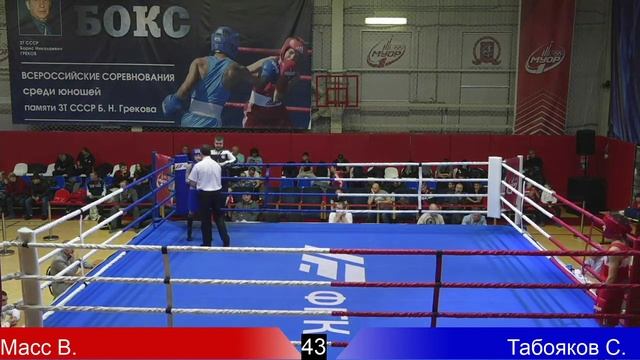 Всероссийское соревнование по боксу «Памяти ЗТ СССР Б.Н. Грекова» среди юношей 2006-2007 г.р. смотреть онлайн