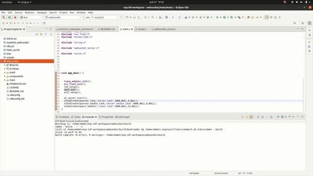 ESP32S2 WEBSOCKET ( ESP IDF )