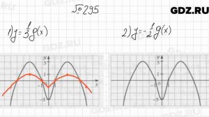 № 295 - Алгебра 9 класс Мерзляк