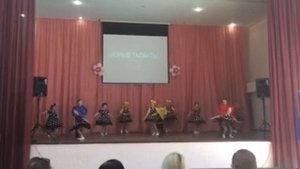 Платьице в горошек. Дети. Стилизованный танец