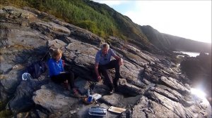 The Wife and I Go Mackerel Fishing for a Mackerel Breakfast on the Rocks