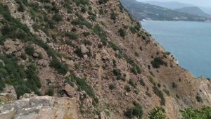 Вид с Монастырского мыса горы Аю-Даг