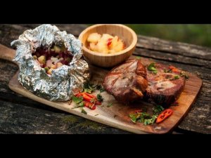 Стейк из буженины на гриле | Лазерсон. Гриль