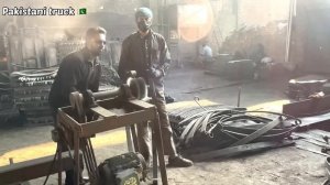 Manufacturing & Fitting process of locally made heavy duty Dump leaf springs in Pakistan