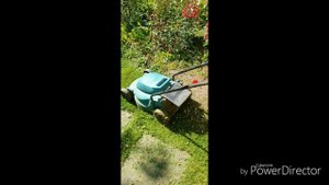 review lawn mower Bosch Rotak 320