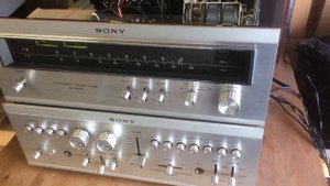 Усилитель Sony  TA - 1150D  и Тюнер Sony ST - 5150D (1975, Japan)