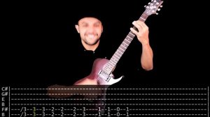 【SLIPKNOT】[ Spit It Out ] cover by Masuka | LESSON | GUITAR TAB