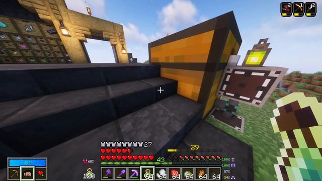 I did a MASSIVE STORAGE UPGRADE in Vault Hunters! смотреть онлайн