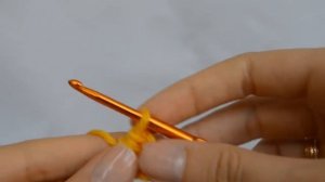 2 полустолбика вместе - Уроки вязания крючком для начинающих