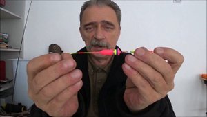 Карманная удочка, счетчик для рыбы,  леска, поплавки и крючки для херабуны
