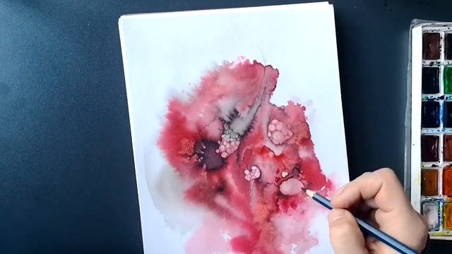 Фантазия с нуля / Развиваем воображение и ищем образы в пятнах / часть 2