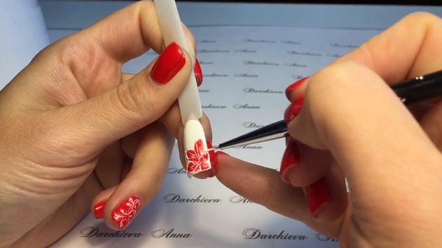 Самый лёгкий дизайн ногтей. Рисуем самый лёгкий цветок. Дизайн для новичков. Гель-лак дизайн. смотреть онлайн