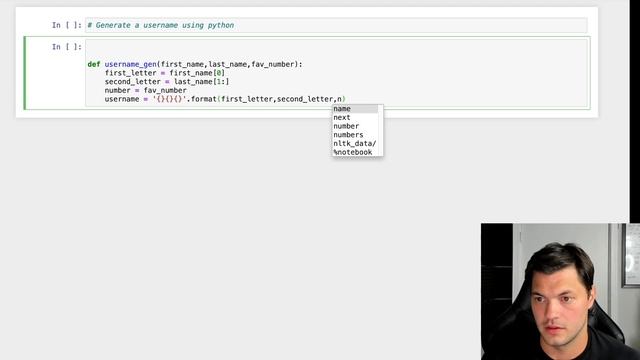 How to create Username Generator in Python - Beginner Python Tutorials #internetgav #python