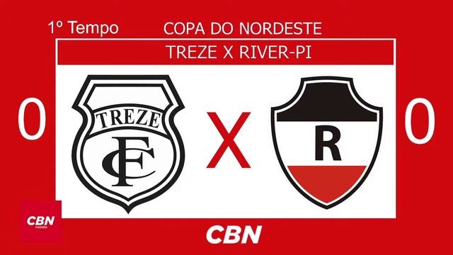 TREZE - PB X RIVER - PI - PRIMEIRA RODADA - COPA DO NORDESTE смотреть онлайн