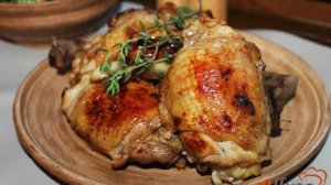 Куриное мясо жареное в мультиварке с чесноком