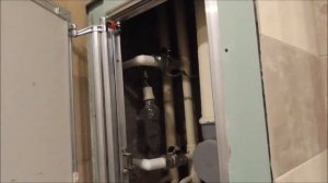 Скрытый люк, ремонт ванной комнаты в хрущевке Тула