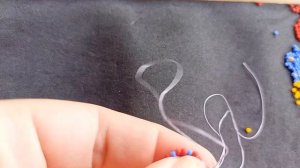 Круговое ткачество с бисером