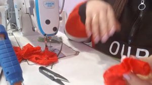 Гвоздики из ткани