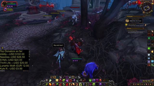 Fangs and Minds--Venthyr Campaign--WoW Shadowlands смотреть онлайн