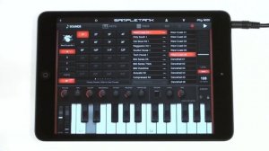 SampleTank on iPad mini - Get REALLY mobile with your keyboard rig!