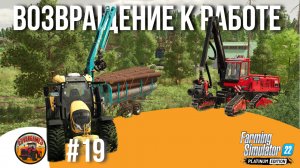 ? СЕРЬЕЗНЫЕ ЗАДАЧИ — СТОЯТ БОЛЬШИХ ДЕНЕГ | Silverrun Forest | FS22 Platinum Edition | Эпизод 19