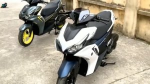 YAMAHA AEROX / NVX 155 New Variants "ABS Version" 2022 First Look Walkaround & Review
