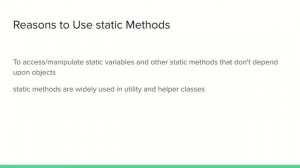 Java Studen seminar | Static Memebers of a Class| Rizwan Salah