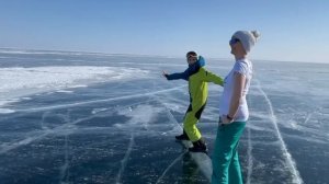 Турклуб Восход 19-25 февраля 2023 Зимний лед Байкала