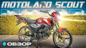Мопед Motoland Scout обзор. Лучшая Альфа в истории