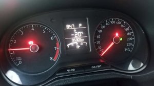 ЗАПУСК ПОЛО СЕДАН В ЛЮТЫЙ МОРОЗ!