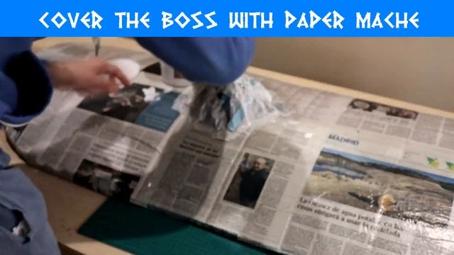 How to make a Roman shield with cardboard смотреть онлайн