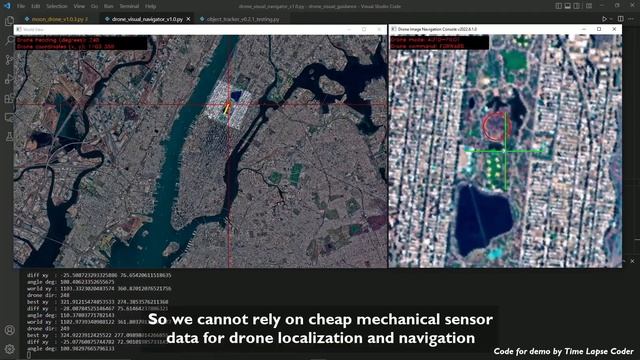 Visual waypoint navigation on GPS-denied theater | Autonomous Drones | OpenCV Python