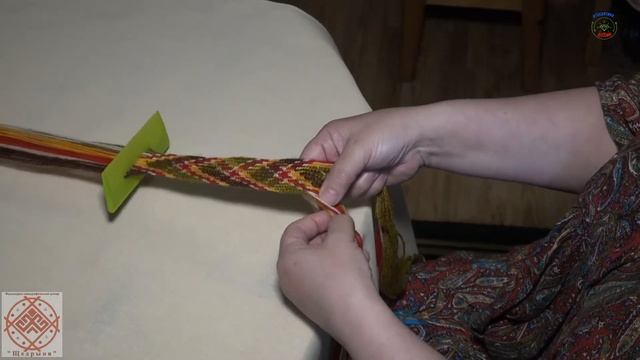 Плетение пояса в технике "Саржевое переплетение" Дорофеева Светлана.