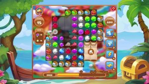 Как пройти уровень 8810 в игре Сокровища Пиратов