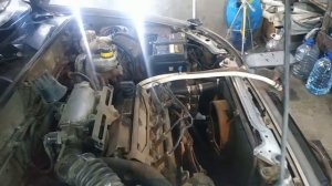 Чистим радиатор печки на DAEWOO Sens 1.3