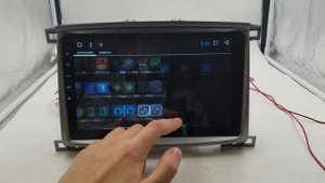 Штатная магнитола Toyota Land Cruiser 100, Lexus LX-470 Android (Управление климатом) CF-3185