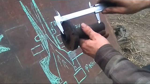 Самодельный эжектор от выхлопных газов на тракторе т40.