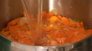 Сливочный суп из тыквы