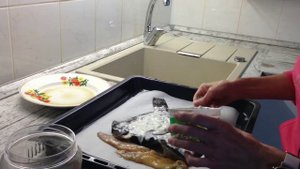 ПАЛЬЧИКИ ОБЛИЖЕШЬ! КАМБАЛА запечённая ПОД сметанным СОУСОМ.