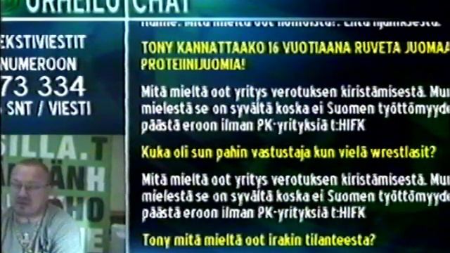 Tony Halme - mielipide Hjallis Harkimosta