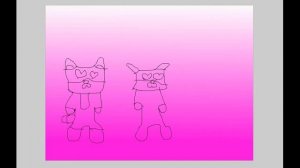 как рисовать - эни йойки и айки моих любовь.