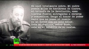 Frases de Fidel Castro-RT-VTV