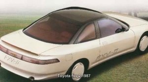 #339. Toyota fxv 2 1987 (Prototype Car)