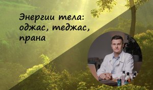 Энергии тела: оджас, теджас, прана