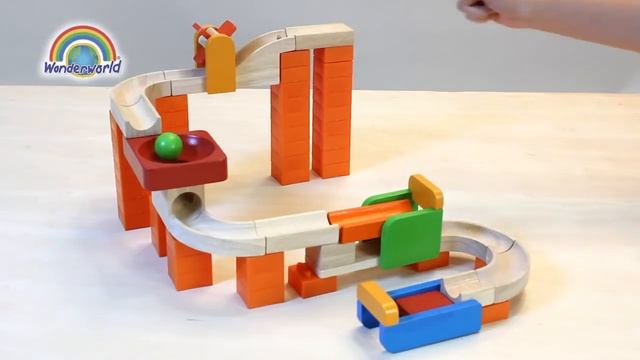 Деревянный конструктор Wonderworld Trix Track Spin & Swirl Крути и вращай смотреть онлайн