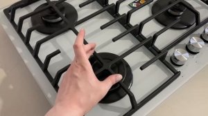 Распаковка — Газовая варочная панель Maunfeld EGHG.64.6CW/G